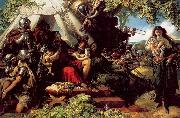 Maclise, Daniel King Cophetua and the Beggarmaid oil on canvas